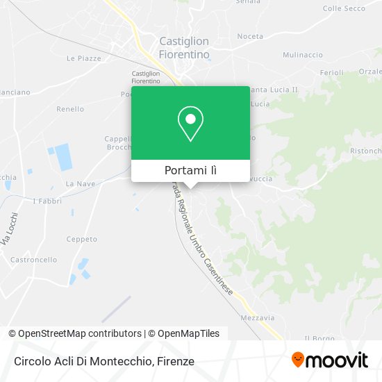 Mappa Circolo Acli Di Montecchio