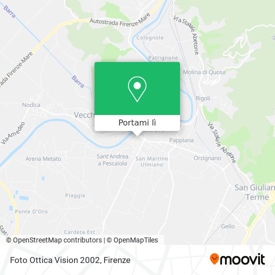 Mappa Foto Ottica Vision 2002