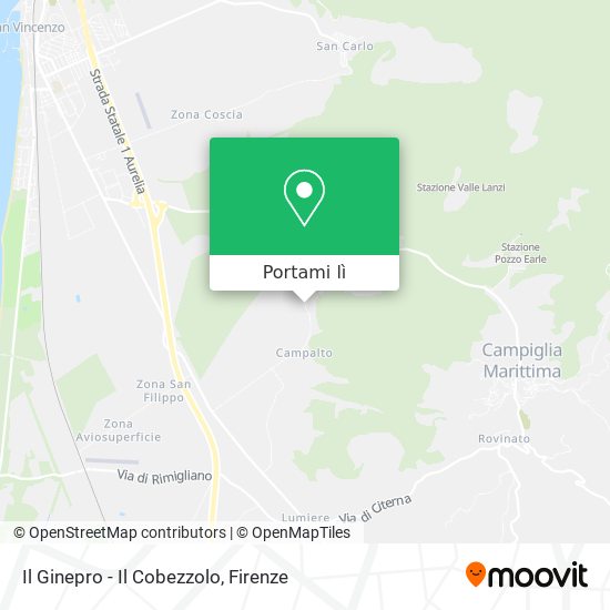 Mappa Il Ginepro - Il Cobezzolo