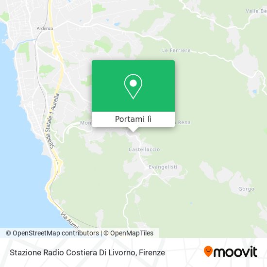 Mappa Stazione Radio Costiera Di Livorno