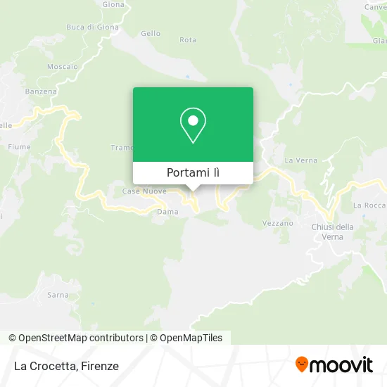 Mappa La Crocetta