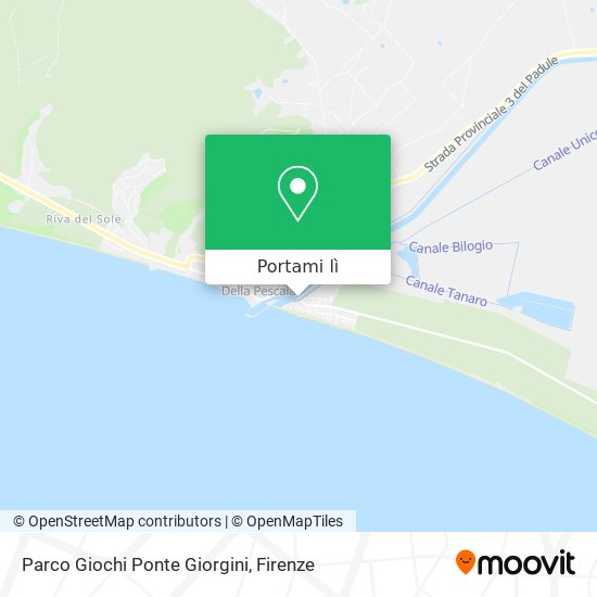 Mappa Parco Giochi Ponte Giorgini