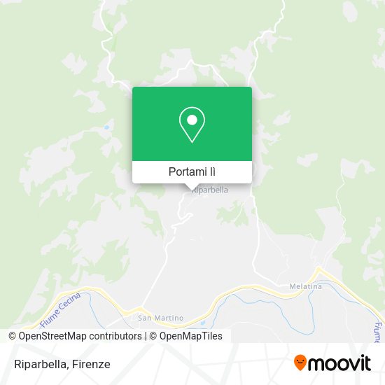 Mappa Riparbella