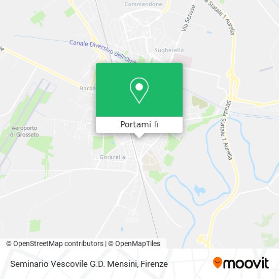 Mappa Seminario Vescovile G.D. Mensini