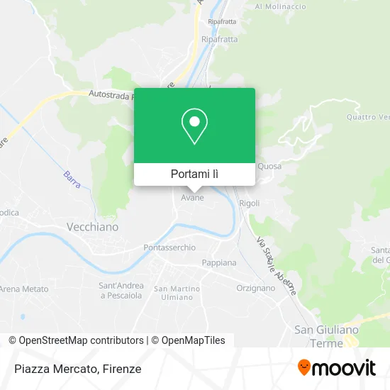 Mappa Piazza Mercato