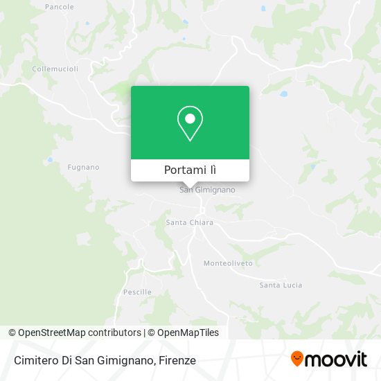 Mappa Cimitero Di San Gimignano