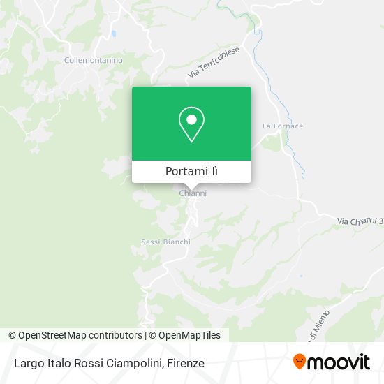 Mappa Largo Italo Rossi Ciampolini