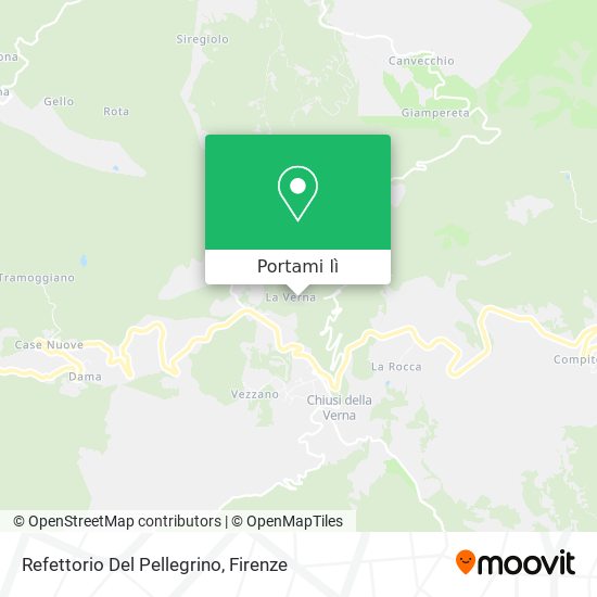 Mappa Refettorio Del Pellegrino