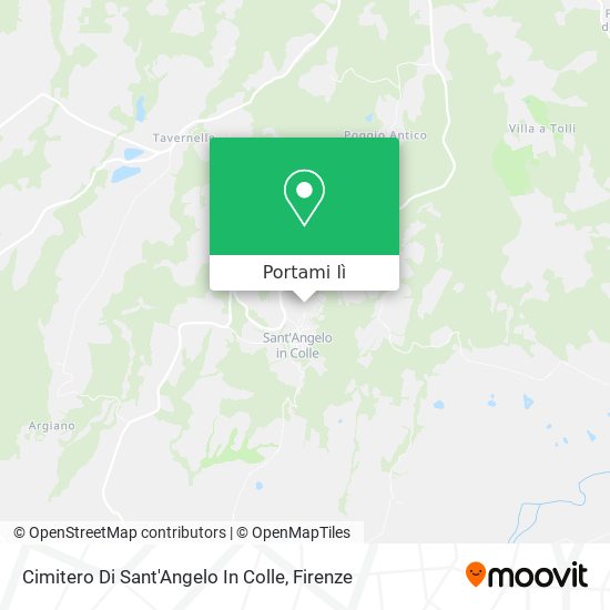 Mappa Cimitero Di Sant'Angelo In Colle
