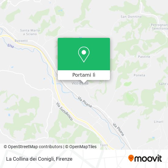 Mappa La Collina dei Conigli