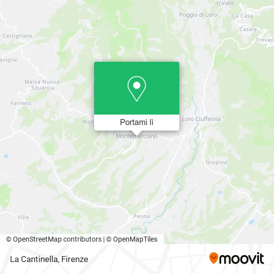 Mappa La Cantinella