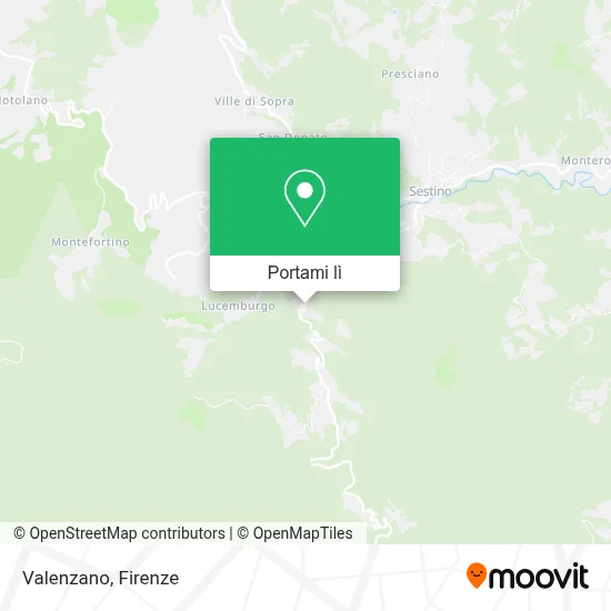 Mappa Valenzano
