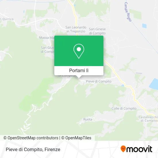 Mappa Pieve di Compito