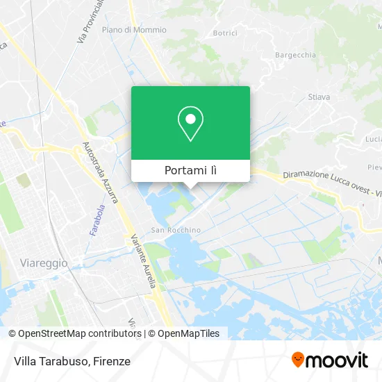 Mappa Villa Tarabuso