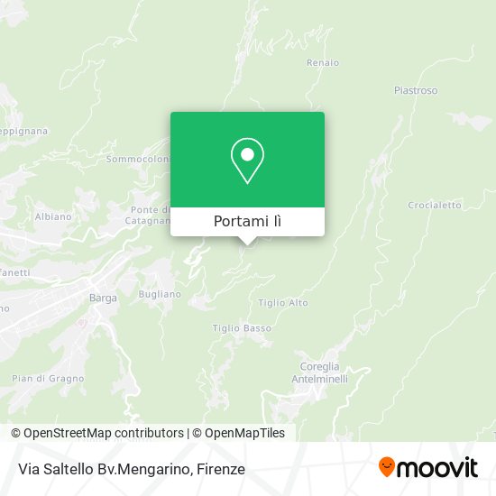 Mappa Via Saltello Bv.Mengarino