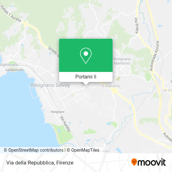Mappa Via della Repubblica