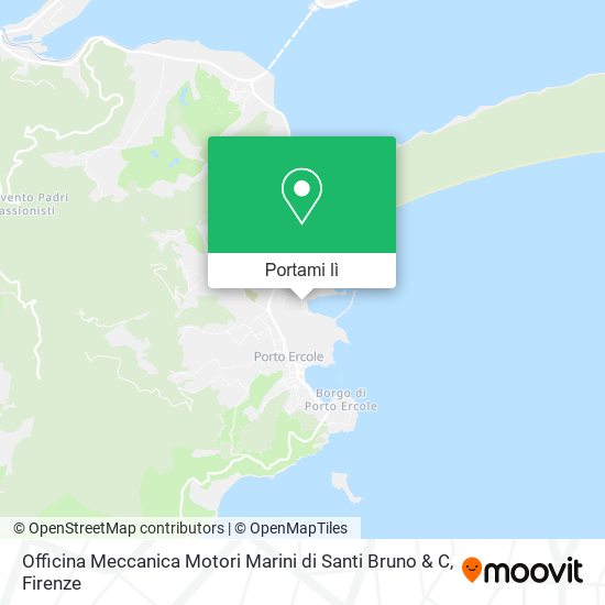 Mappa Officina Meccanica Motori Marini di Santi Bruno & C
