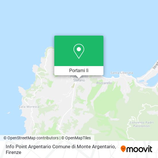 Mappa Info Point Argentario Comune di Monte Argentario