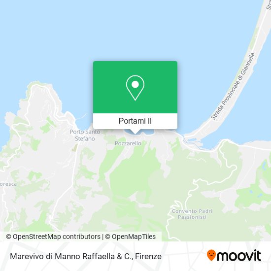 Mappa Marevivo di Manno Raffaella & C.
