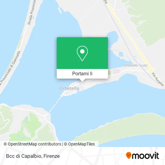 Mappa Bcc di Capalbio