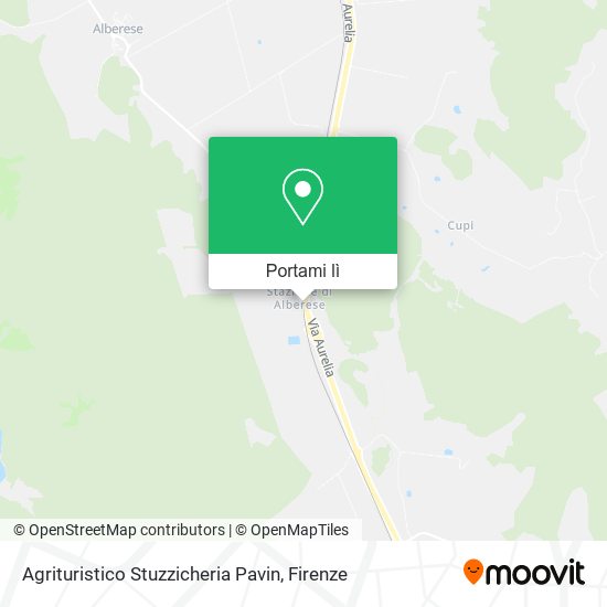 Mappa Agrituristico Stuzzicheria Pavin