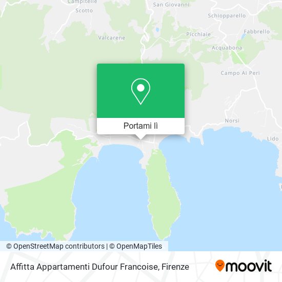 Mappa Affitta Appartamenti Dufour Francoise