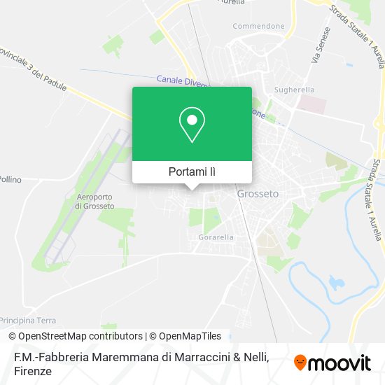 Mappa F.M.-Fabbreria Maremmana di Marraccini & Nelli