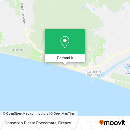 Mappa Consorzio Pineta Roccamare