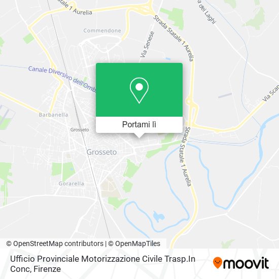 Mappa Ufficio Provinciale Motorizzazione Civile Trasp.In Conc