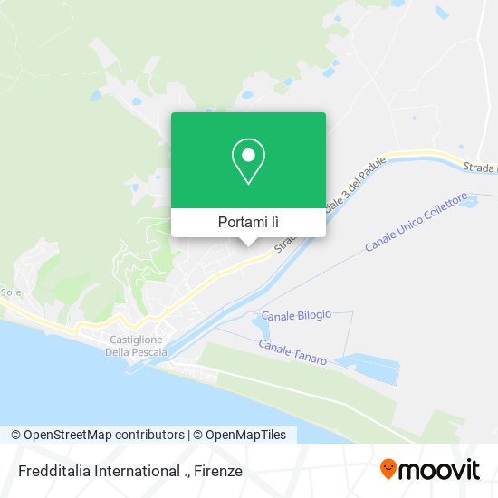 Mappa Fredditalia International .