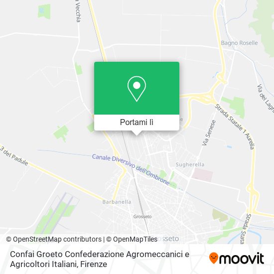 Mappa Confai Groeto Confederazione Agromeccanici e Agricoltori Italiani