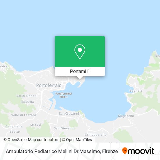 Mappa Ambulatorio Pediatrico Mellini Dr.Massimo