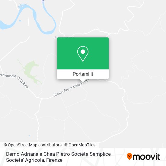 Mappa Demo Adriana e Chea Pietro Societa Semplice Societa' Agricola