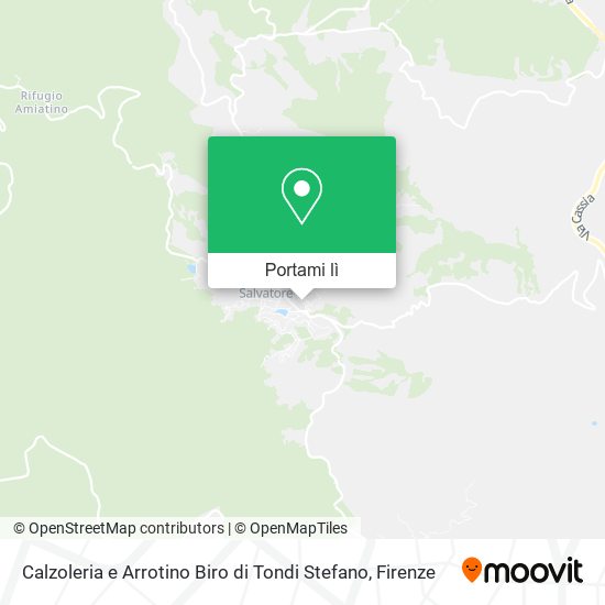 Mappa Calzoleria e Arrotino Biro di Tondi Stefano