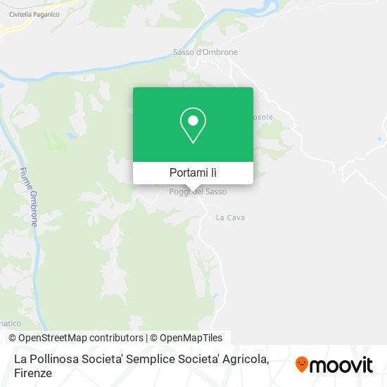 Mappa La Pollinosa Societa' Semplice Societa' Agricola