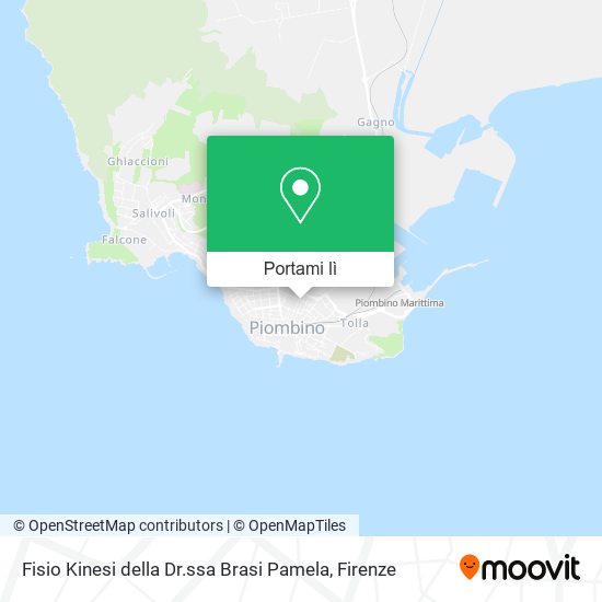 Mappa Fisio Kinesi della Dr.ssa Brasi Pamela