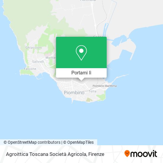 Mappa Agroittica Toscana Società Agricola