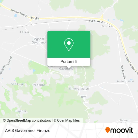 Mappa AVIS Gavorrano