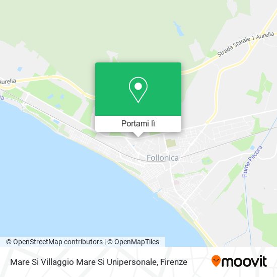 Mappa Mare Si Villaggio Mare Si Unipersonale