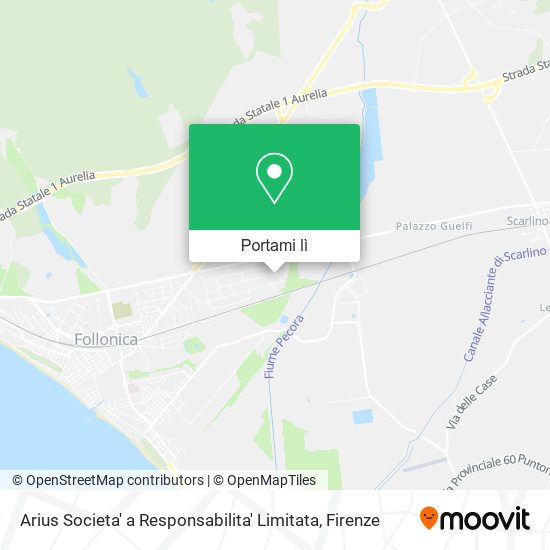Mappa Arius Societa' a Responsabilita' Limitata