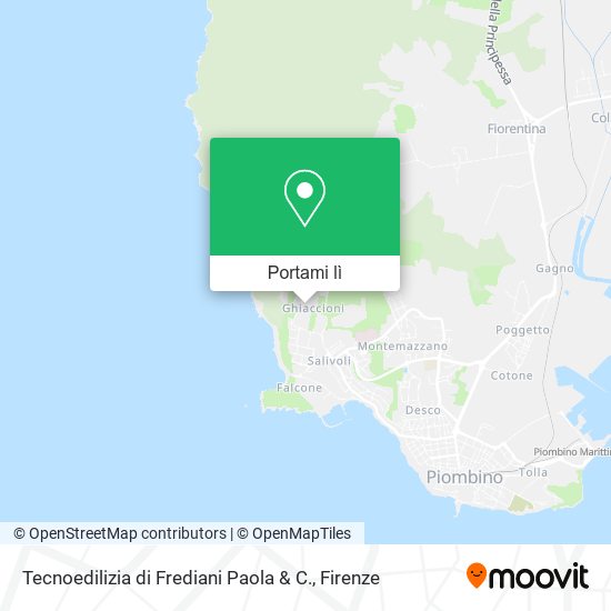 Mappa Tecnoedilizia di Frediani Paola & C.