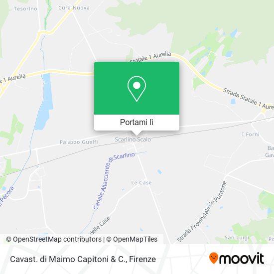 Mappa Cavast. di Maimo Capitoni & C.