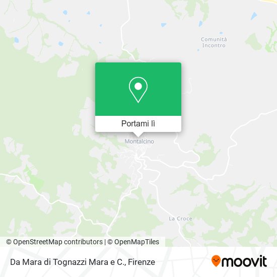 Mappa Da Mara di Tognazzi Mara e C.