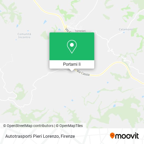 Mappa Autotrasporti Pieri Lorenzo