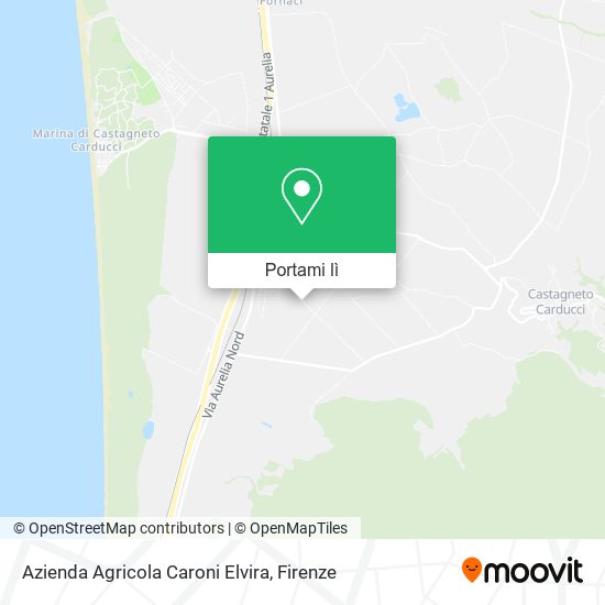 Mappa Azienda Agricola Caroni Elvira
