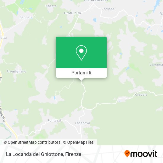 Mappa La Locanda del Ghiottone