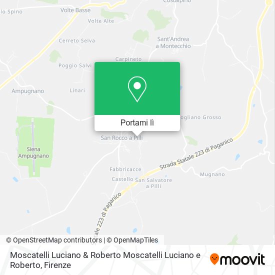 Mappa Moscatelli Luciano & Roberto Moscatelli Luciano e Roberto