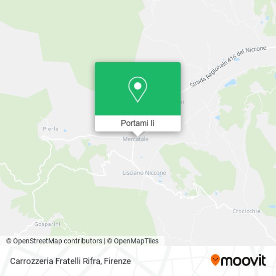 Mappa Carrozzeria Fratelli Rifra