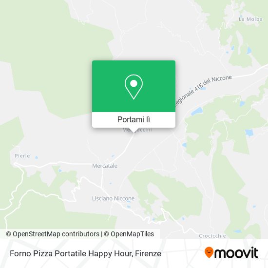 Mappa Forno Pizza Portatile Happy Hour