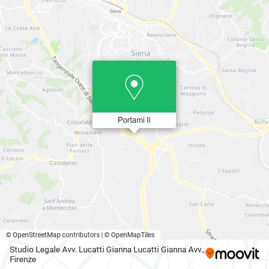 Mappa Studio Legale Avv. Lucatti Gianna Lucatti Gianna Avv.